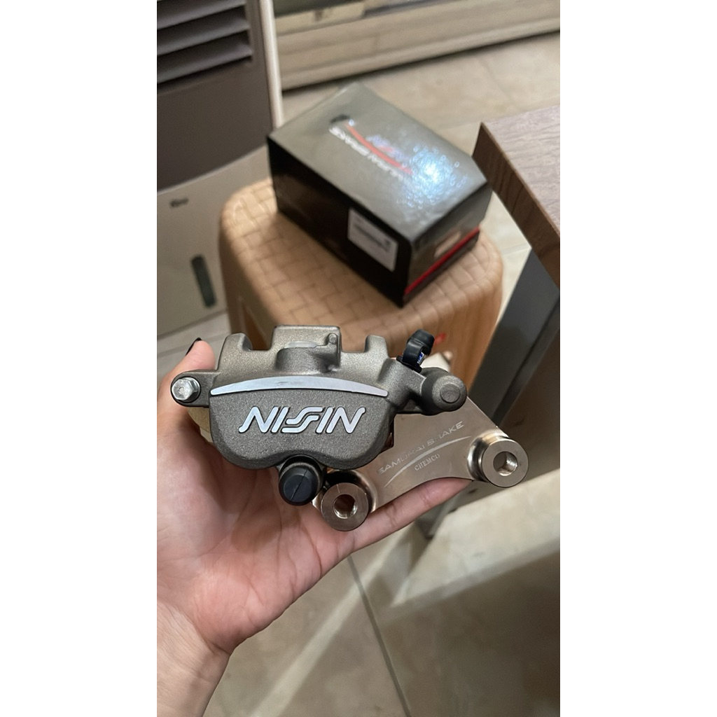Kaliper Nissin Samurai ORI 2 Piston Jup Vega Fiz r