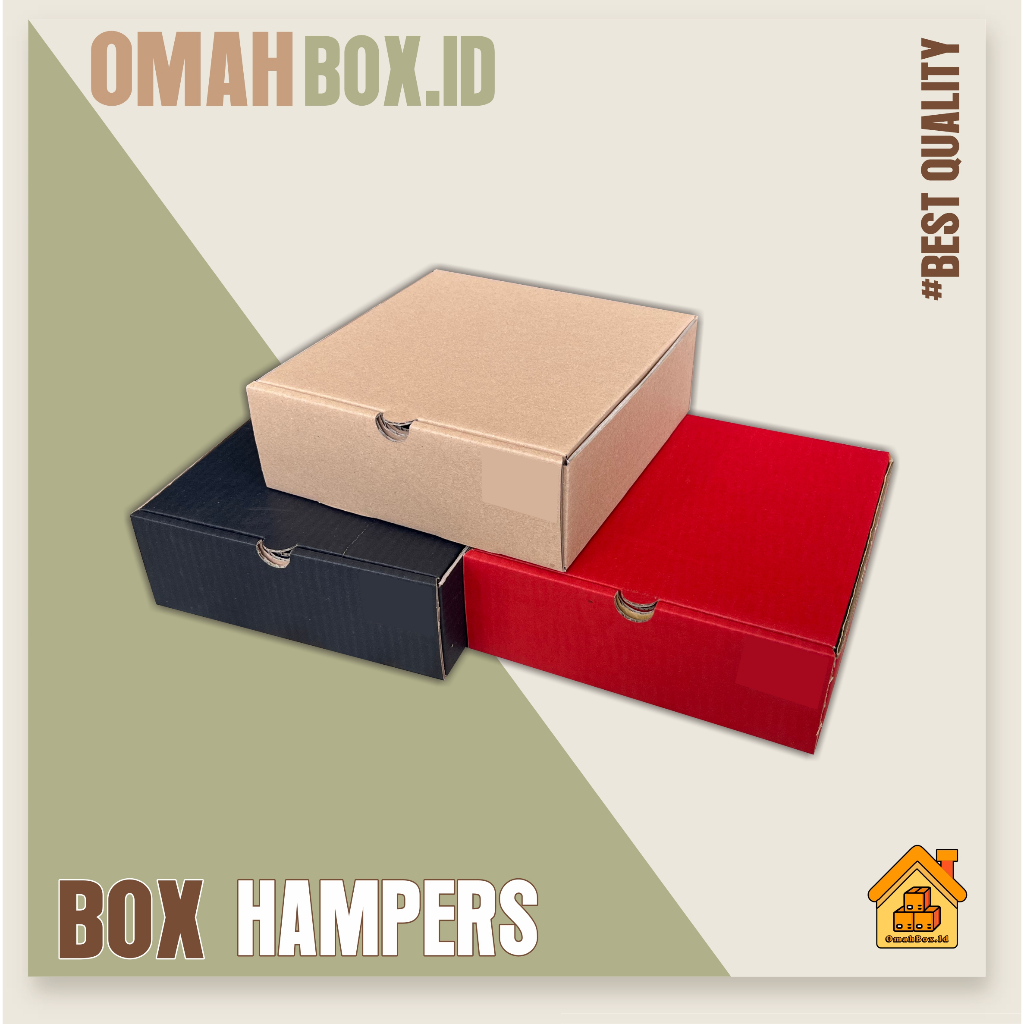 

Box Hampers/kosmetik 20x20x7 cm | B flute | boxsliplock | Box DieCut | Box Hampers | Box Souvenir | box skincare | box gift | box hampers
