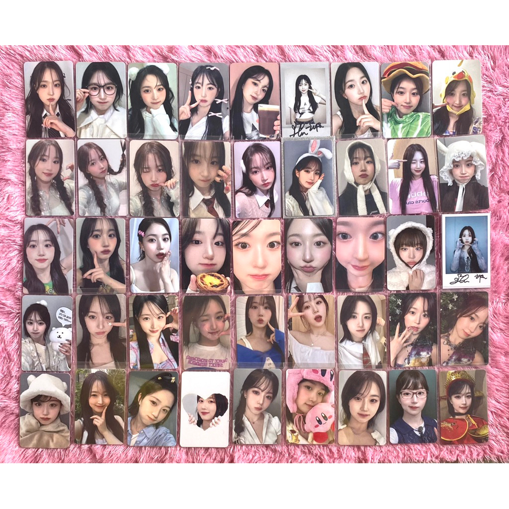 [READY] PHOTOCARD HAEWON NMIXX RARE WINNER FANSIGN BROADCAST LUCKYDRAW OFFICIAL