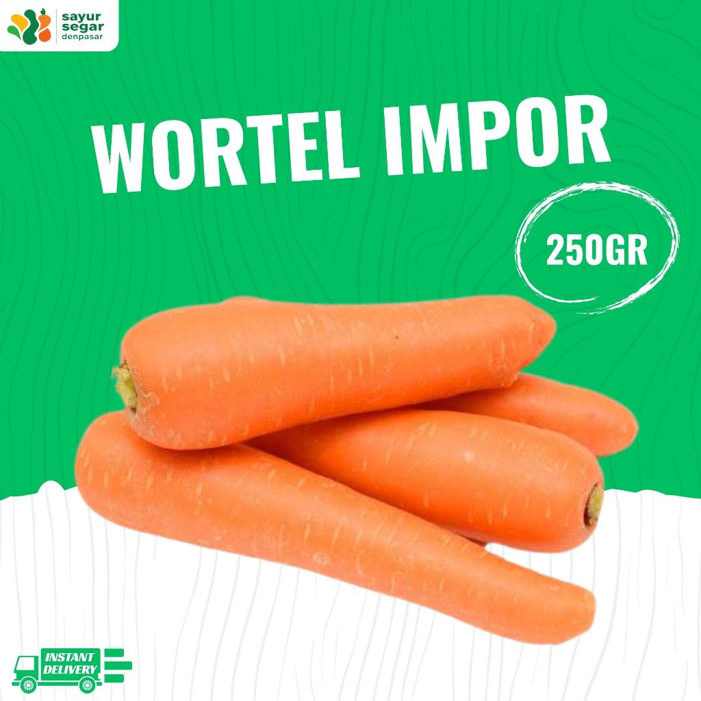 

Wortel Impor 250gr - Sayur Segar Denpasar