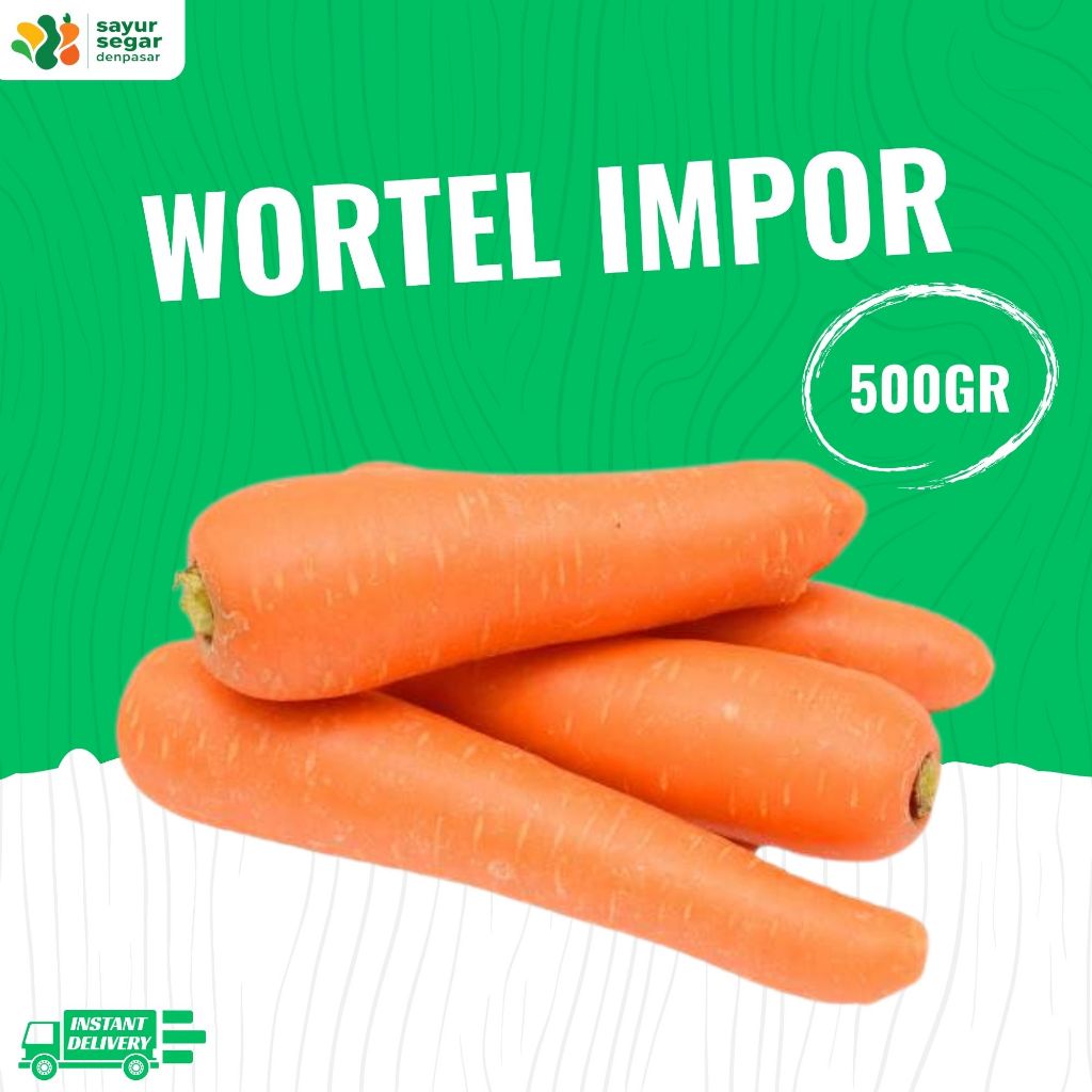 

Wortel Impor 500gr - Sayur Segar Denpasar
