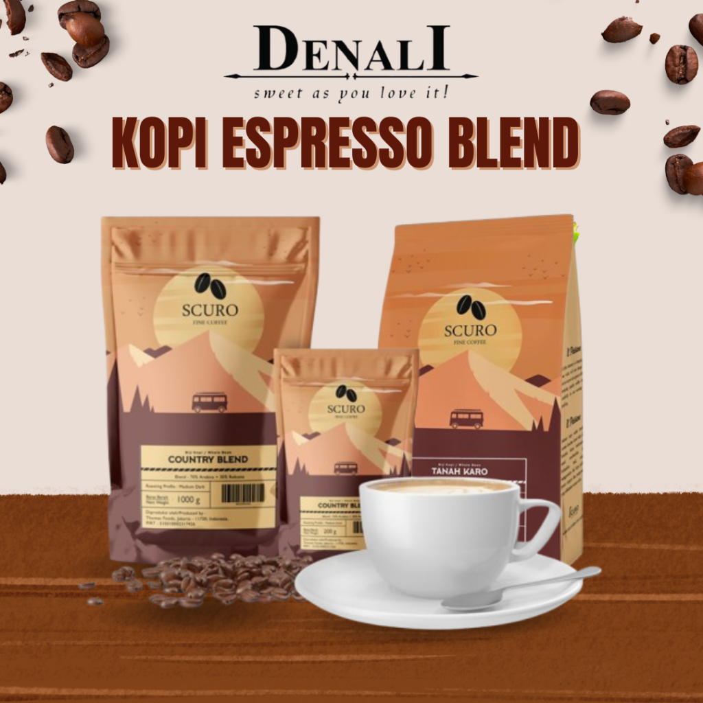 

Scuro Espresso Blend All Variant 1 Kg /1000 gr
