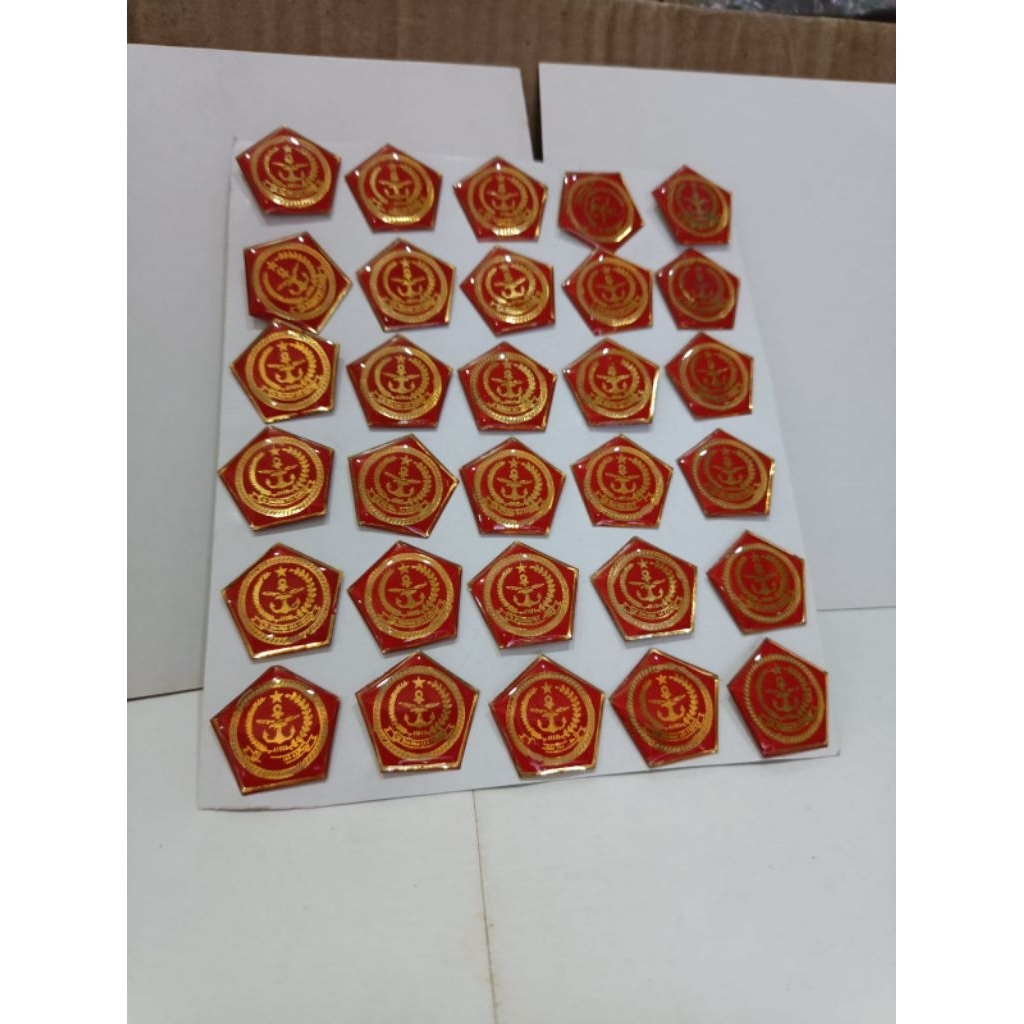 pin kerah TNI- polri - security