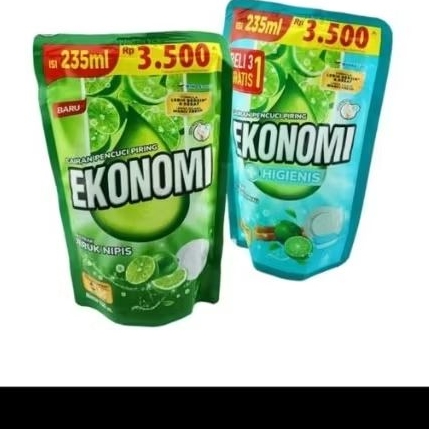 Ekonomi Power Liquid 235ml Sabun Cuci Piring 3500