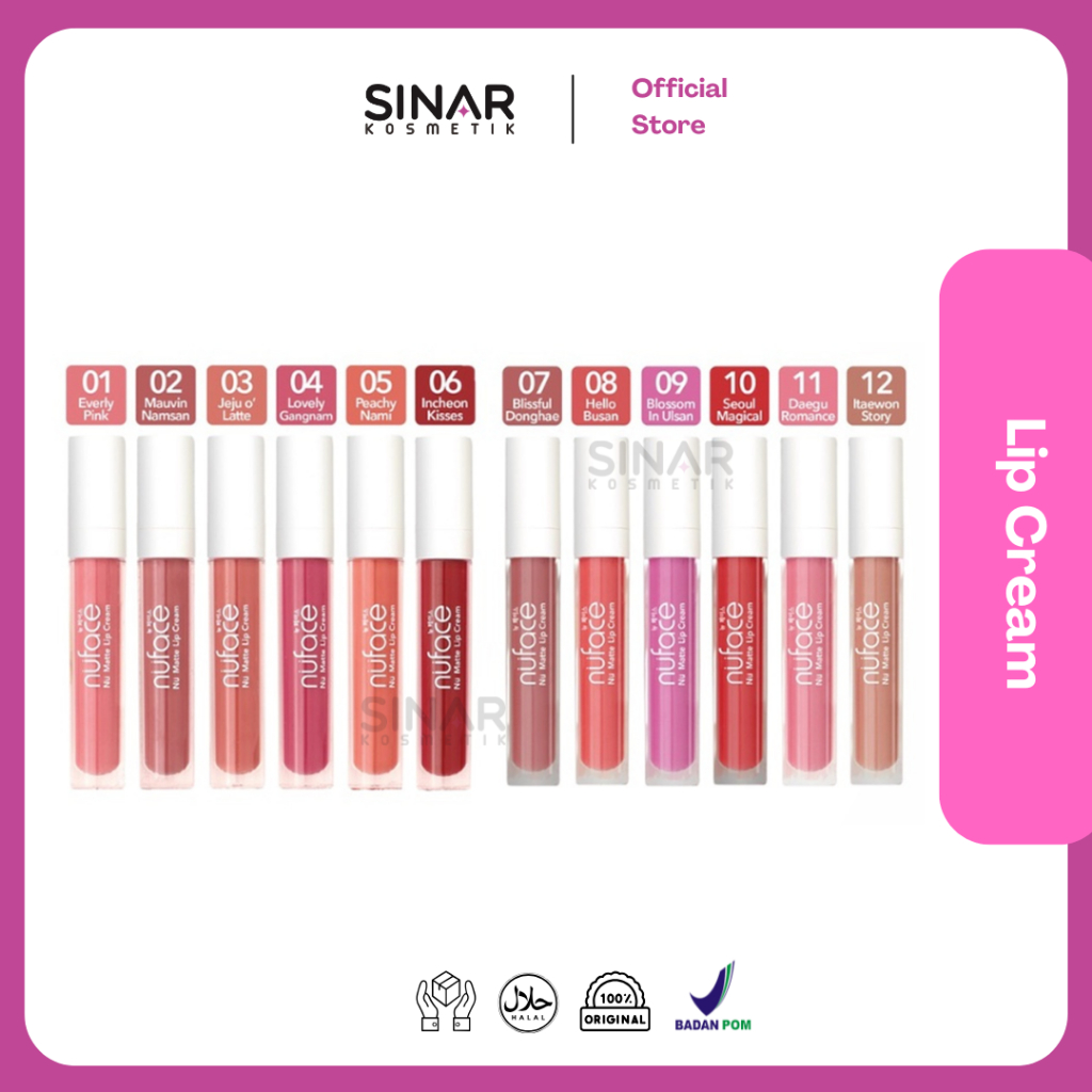 NuFace Lipcream Matte / Nu Matte Lip Cream