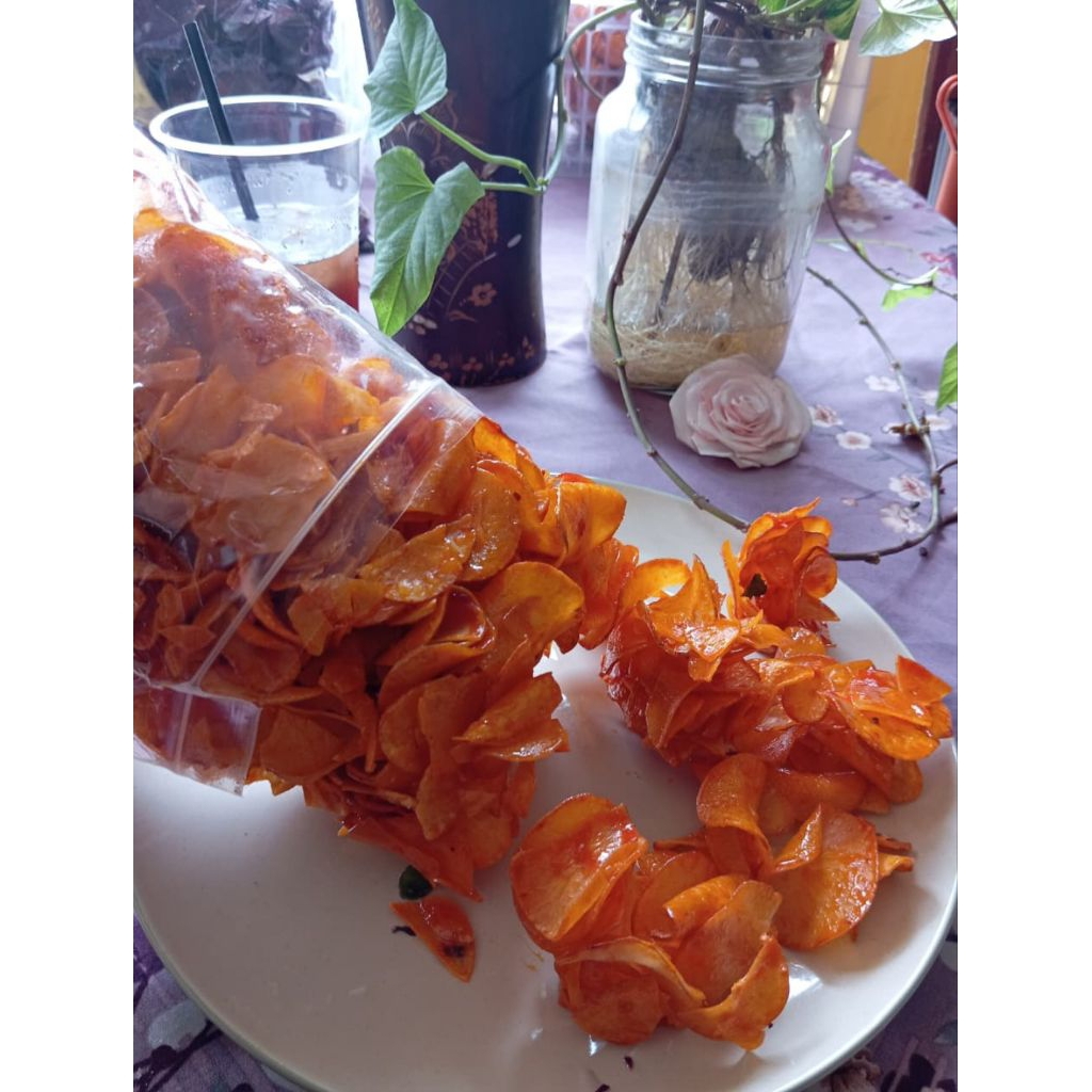 

kripik singkong pedas manis homeMade.