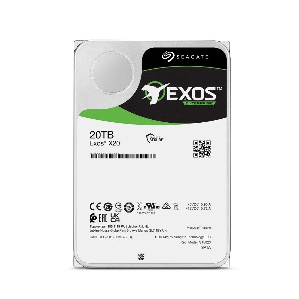 Seagate Exos Enterprise CAP 20TB 3.5" HDD/ Hardisk/ Harddisk Internal