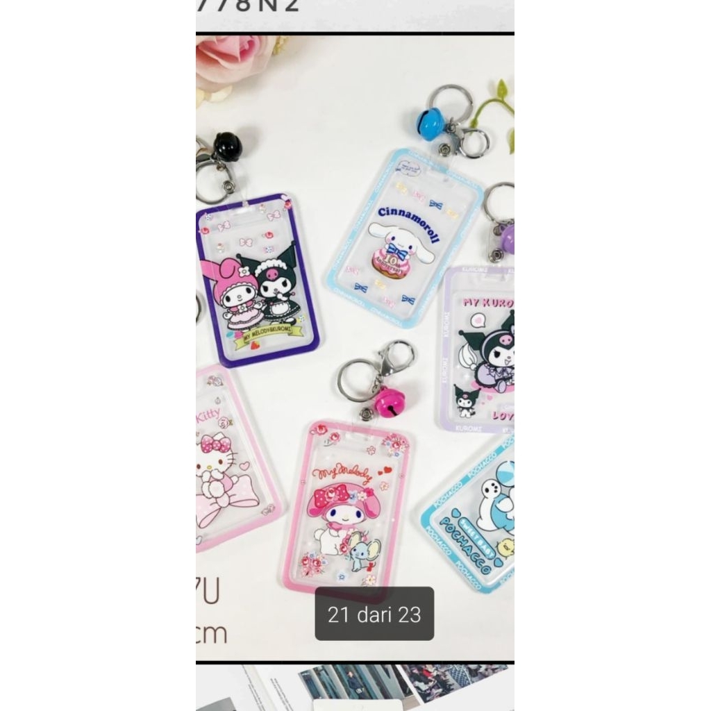 

gantungan kunci id card