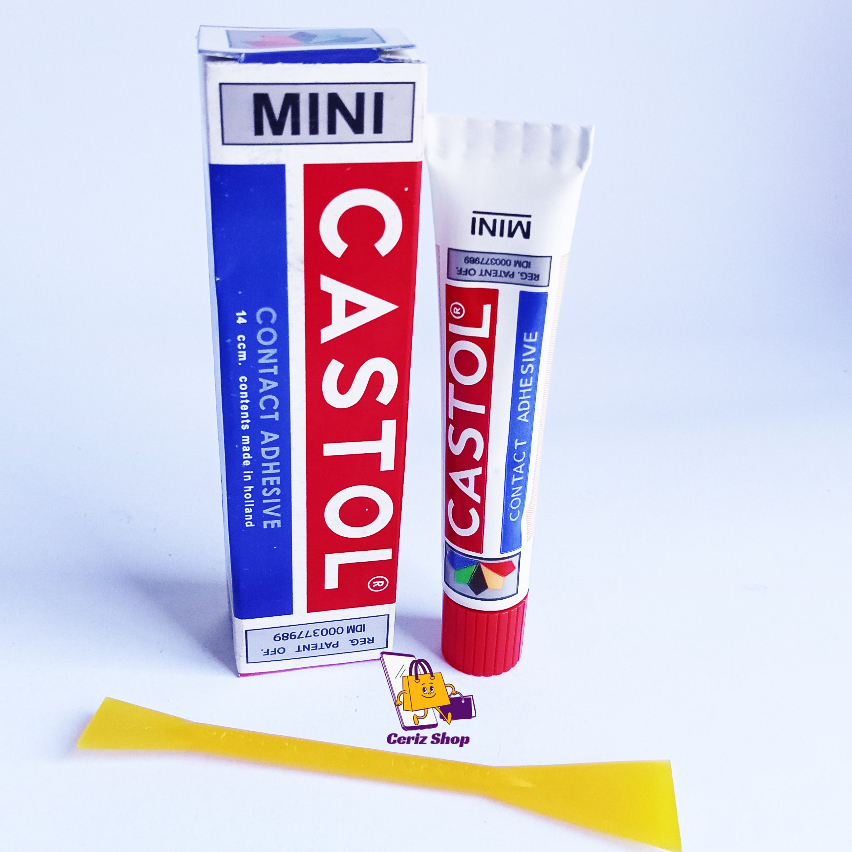 

CASTOL Lem Mini Kertas - Lem Kuning Serbaguna 14cc