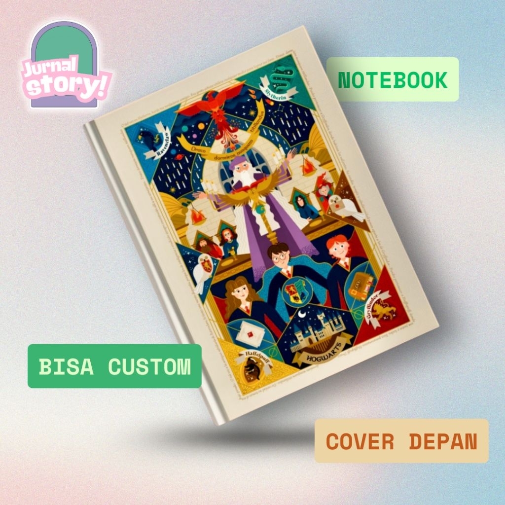 

Notebook Custom Buku Diary A5 Harry Potter Gryffindor To Buku Tulis Catatan Agenda Planner Jurnal Hardcover