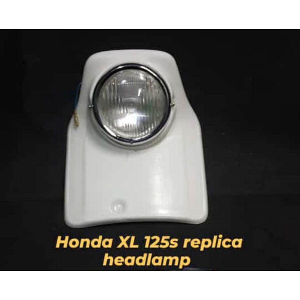 lampu honda xl 125 s headlamp trail jadul trail vintage