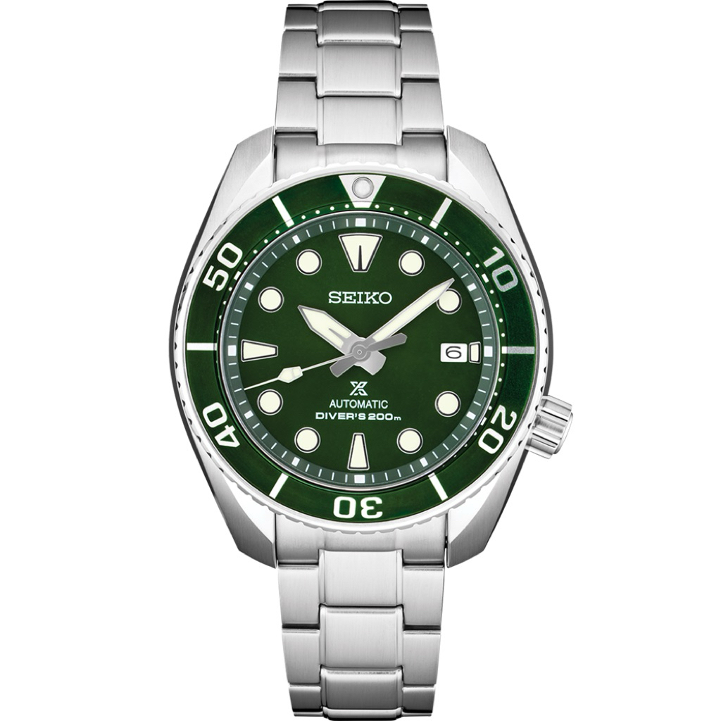 seiko prospex green sumo spb103j1 spb103 jam tangan pria murah sumo hijau