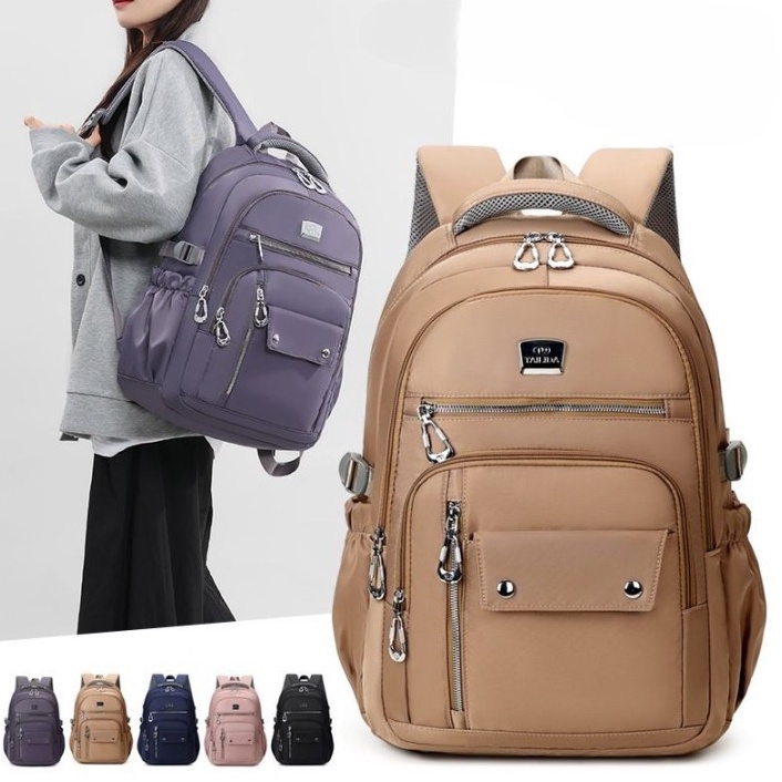 KODE D26Q Tas Ransel Wanita Pria Laptop Besar Tailida Original Remaja Sekolah Kuliah Backpack Terbar