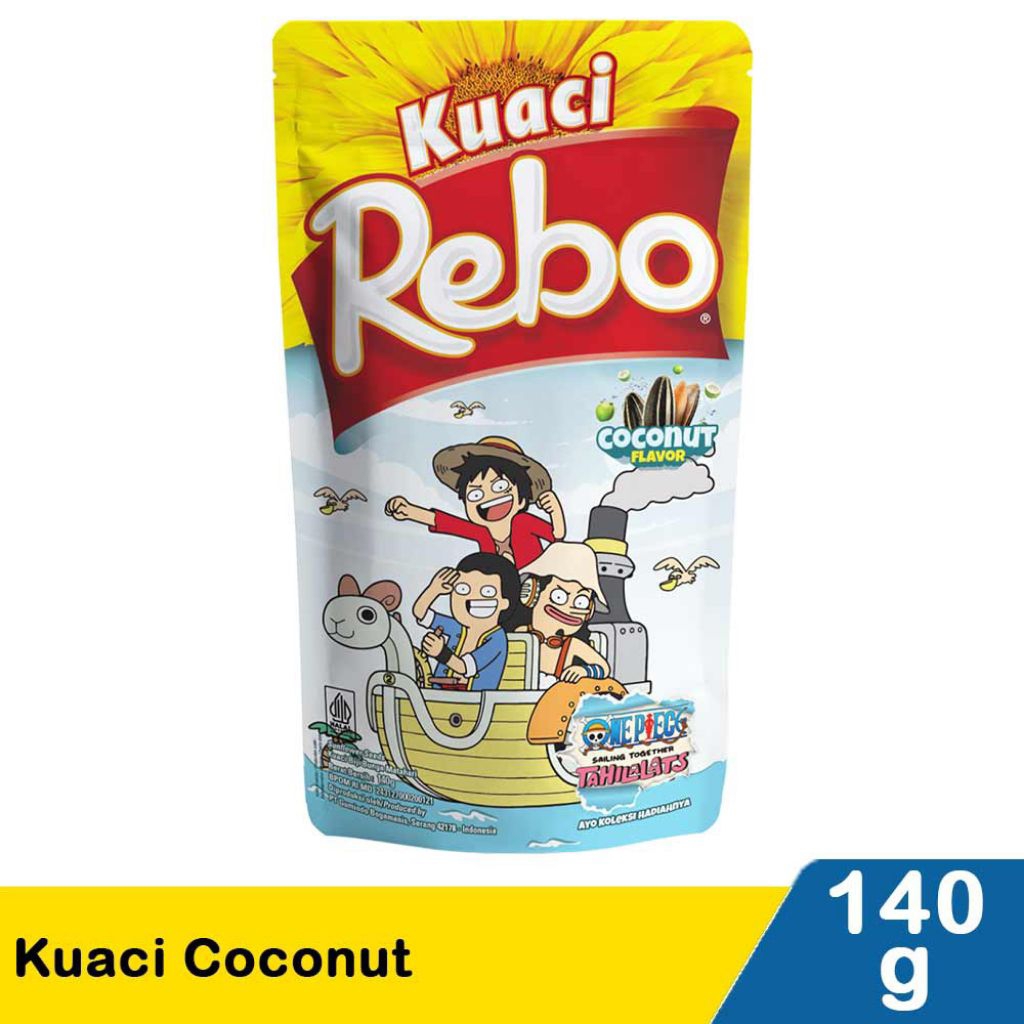 

Rebo Kuaci Coconut 140g