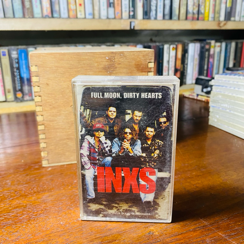 KASET PITA INXS - FULL MOON, DIRTY HEARTS