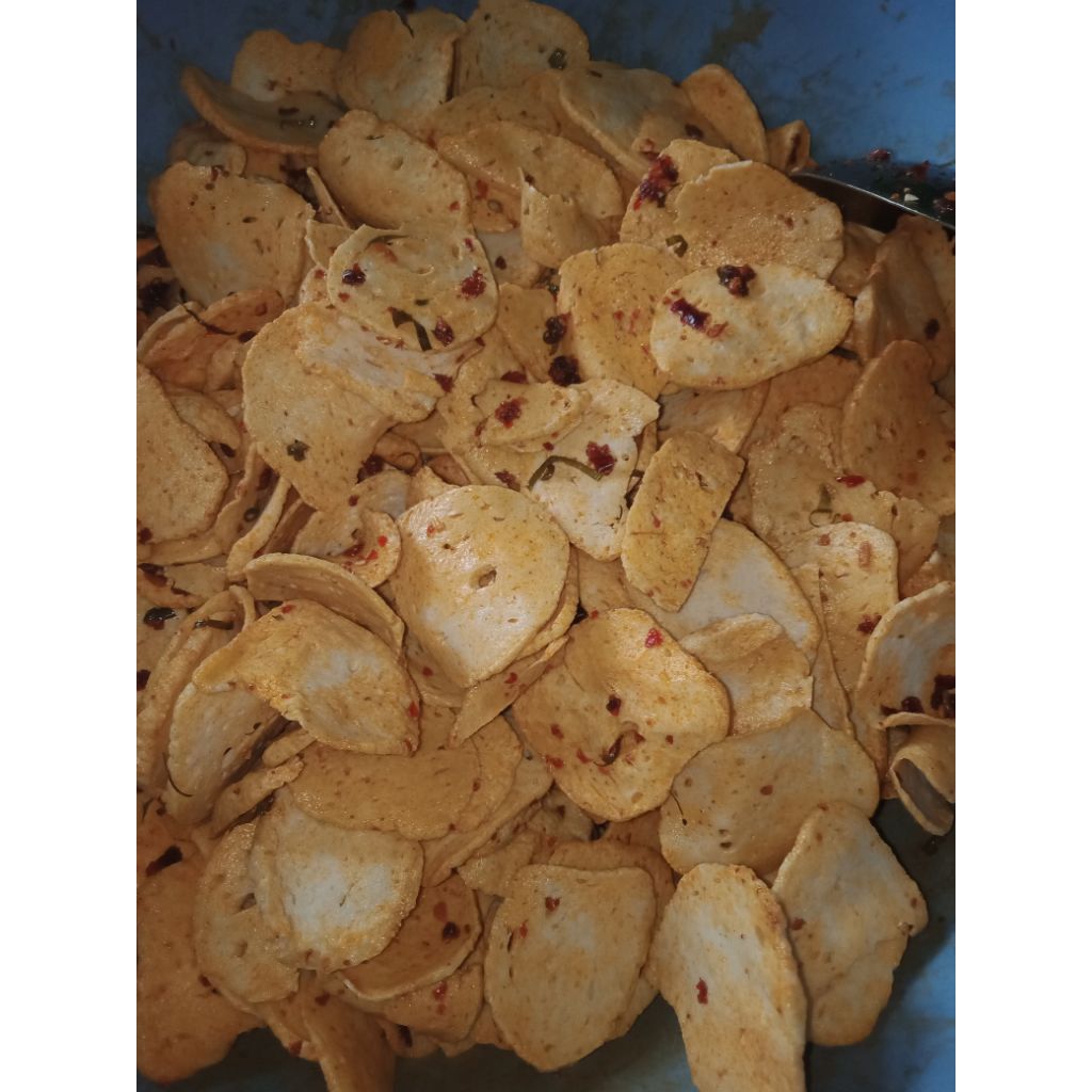 

basreng kering / basreng viral /pedas daun jeruk 500gram