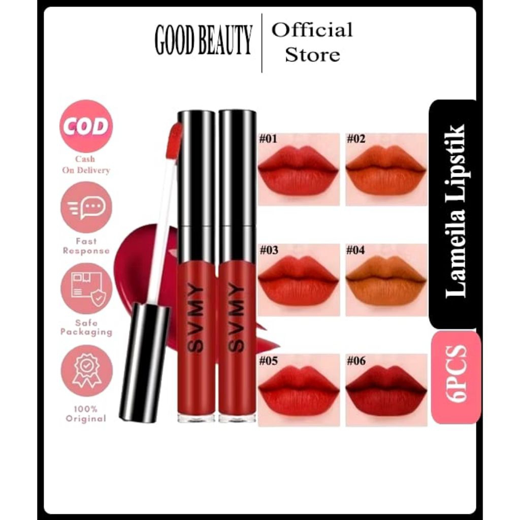 LIPCREAM SVMY lipstik svmy LIPSTIK SVMY