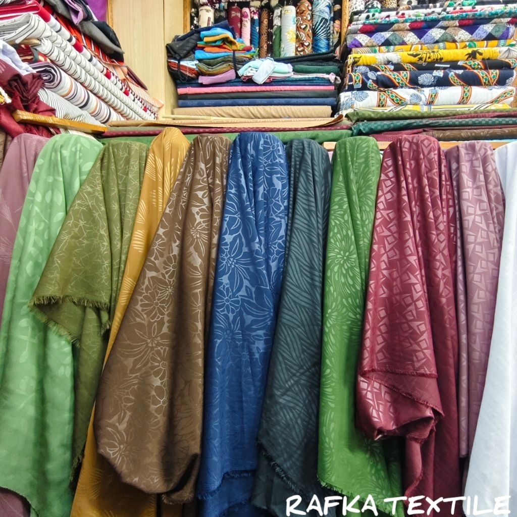 Harga Per Setengah meter/Kain Bahan Emboss/sprei motif terbaru