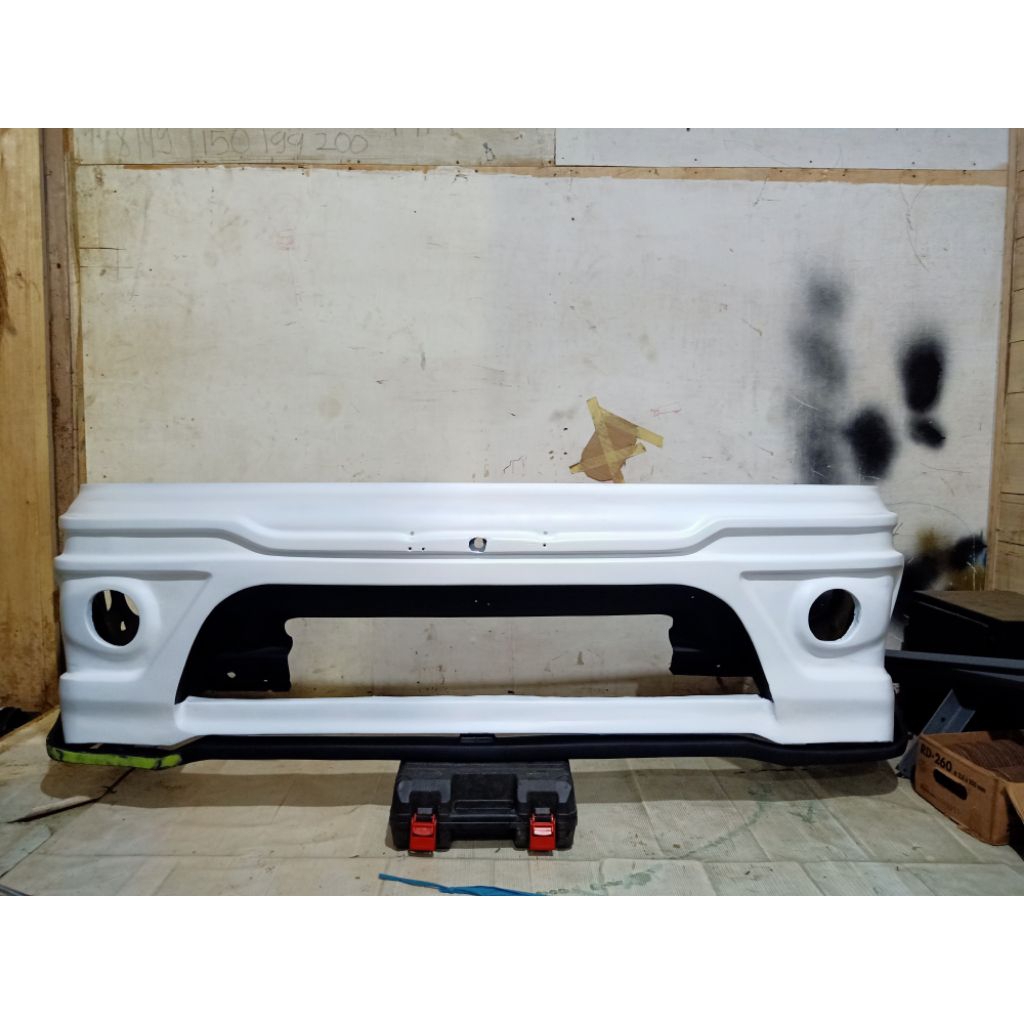bemper depan Custom T120SS/Futura bahan plat full