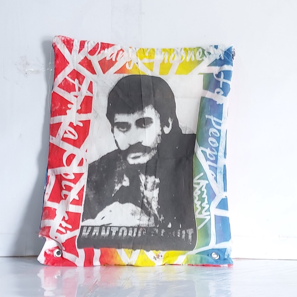 KODE U87B TAS SERUT IWAN FALS ISI 12 BUAH  Tas Gymsack  Tas Karung Iwan Fals  TAS LEGEND Iwan Fals M