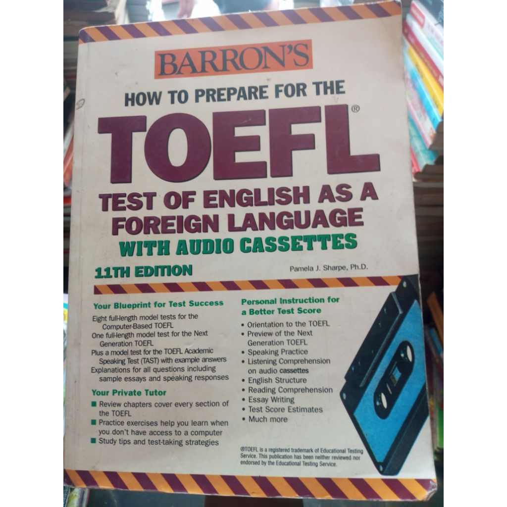 ORIGINAL / BARRONS TOEFL 11TH EDITION