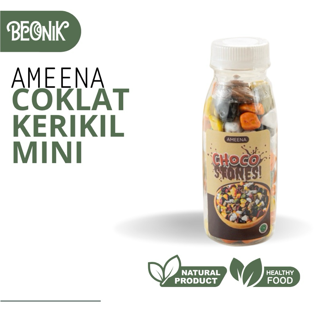

[ MINI ] Coklat Kerikil Choco Stones Turki 100GR | Ameena Premium Quality