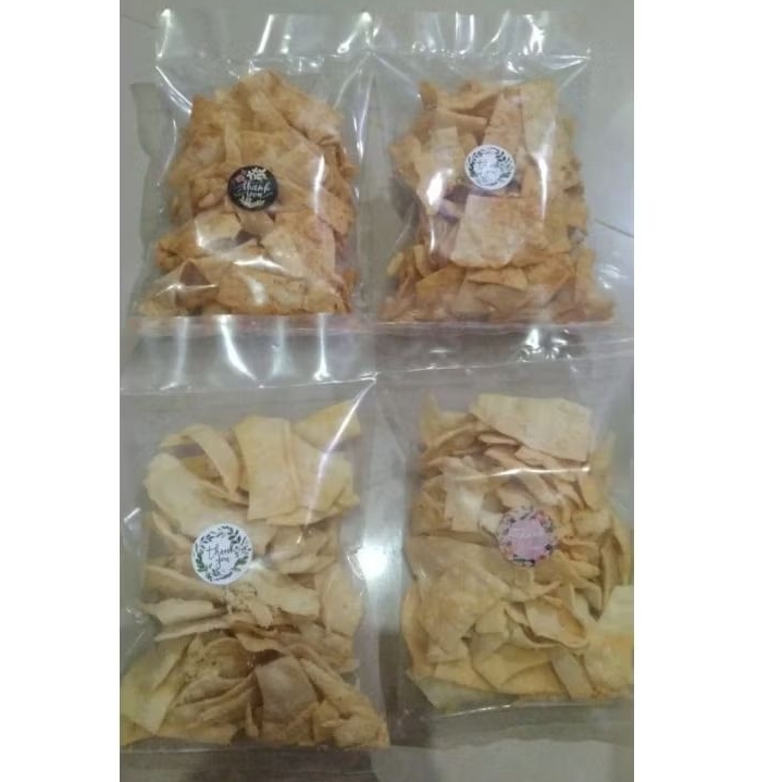 

keripik kebab 100gr, rasa keju atau keju extra pedas