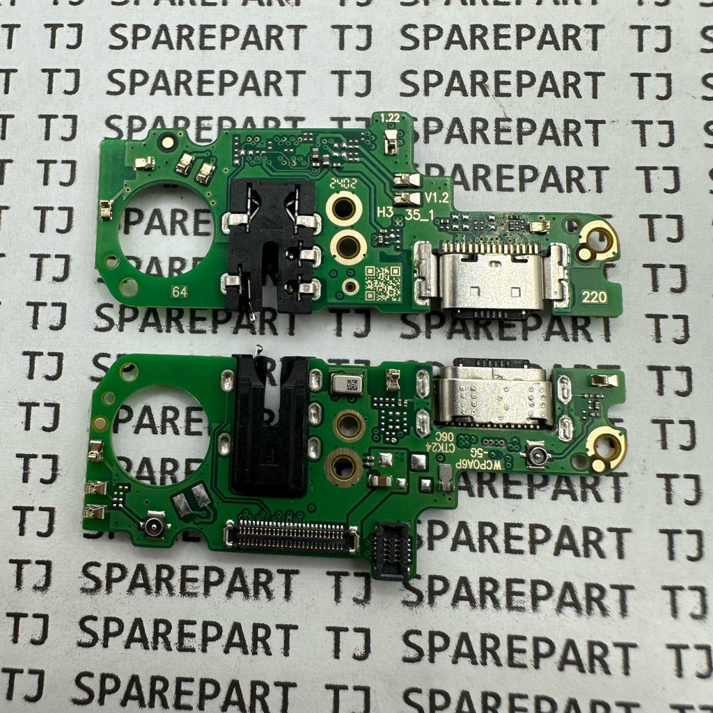 FLEXIBEL KONEKTOR PAPAN CAS TECNO POVA 6 PRO (5G) / + CON H/F + MIC / ORIGINAL