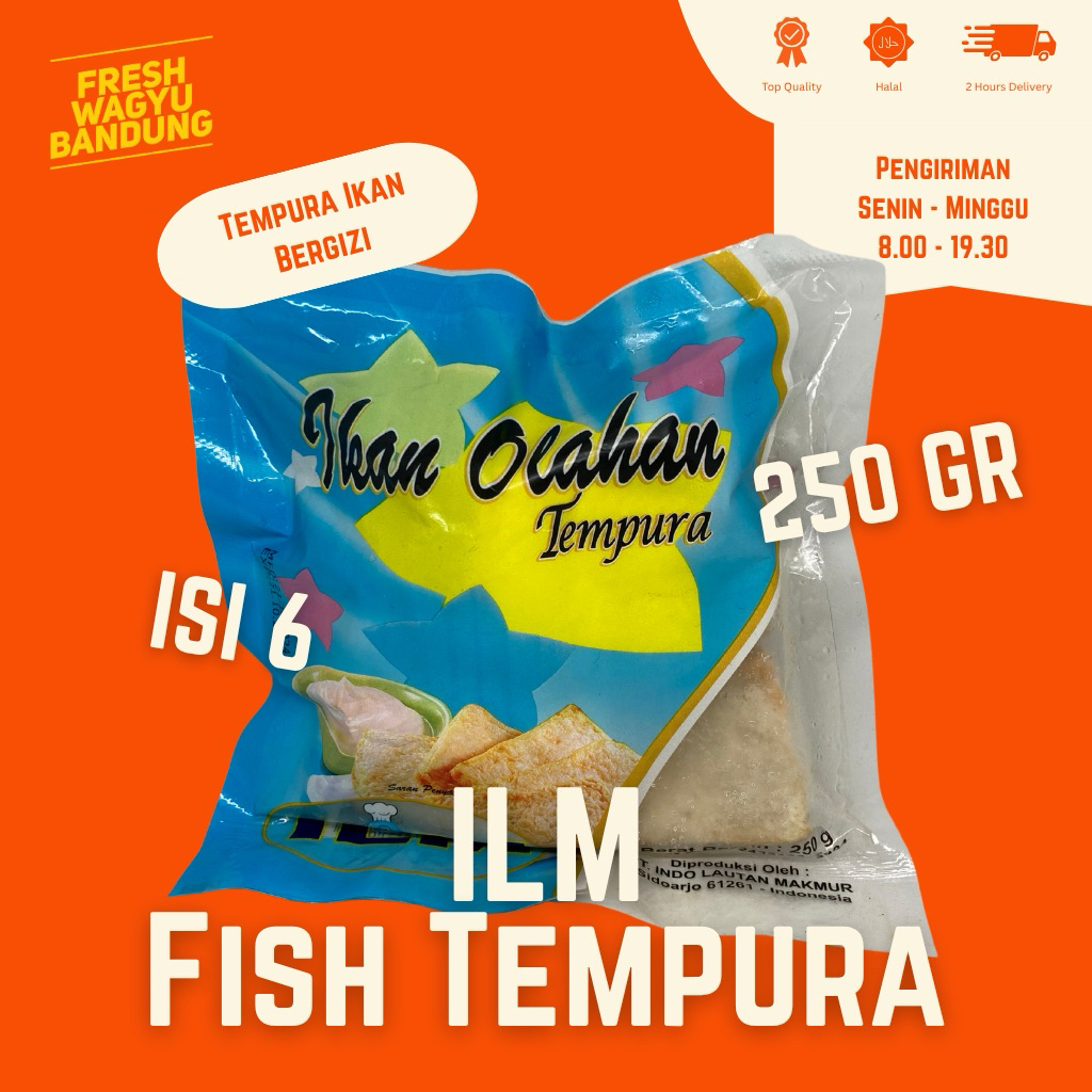 

ILM FISH TEMPURA KOTAK Halal Naget Ikan Bergizi Enak