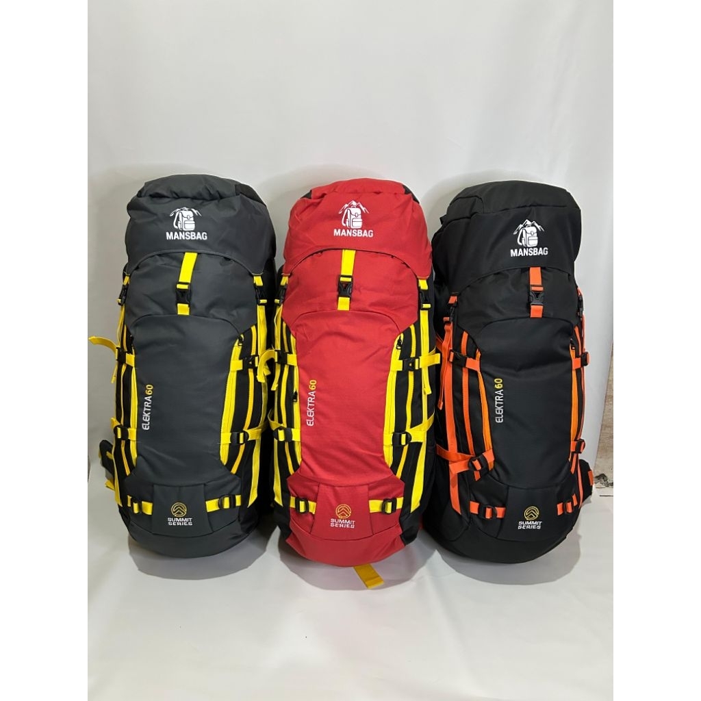 Backpack Gunung 60L Kordura 1000D + Frame Besi – Tas Carrier Outdoor Terbaik