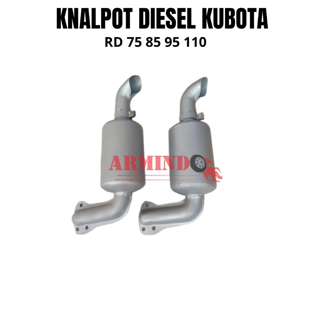 KNALPOT DIESEL KUBOTA TYPE RD 75 85 95 110