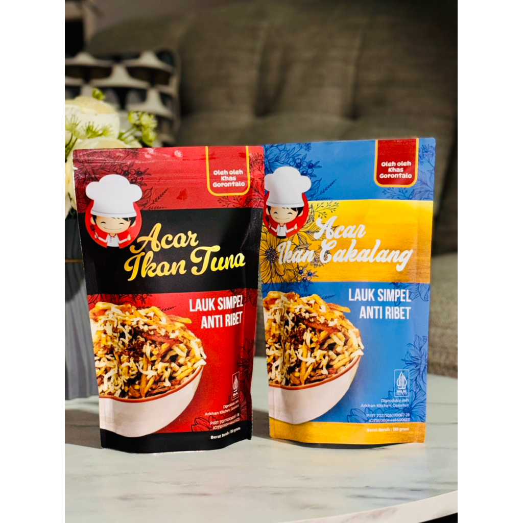 

ACAR / ABON TUNA Cakalang Khas Gorontalo