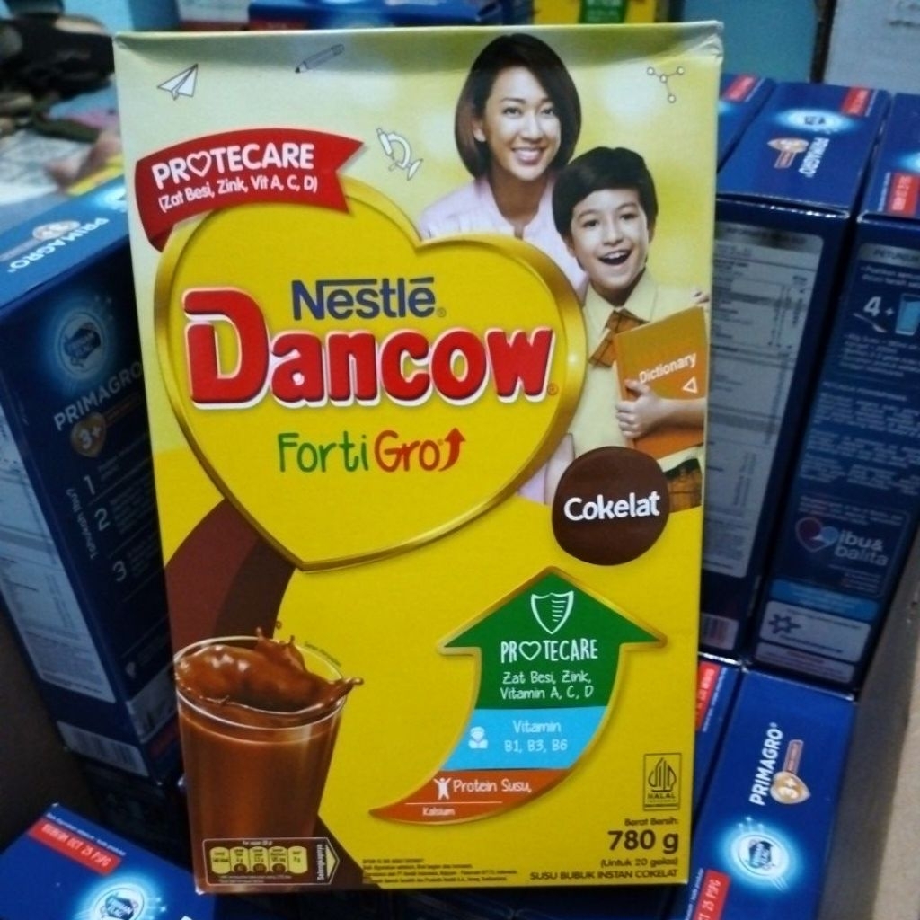 

Dancow fortigro coklat 780 gr