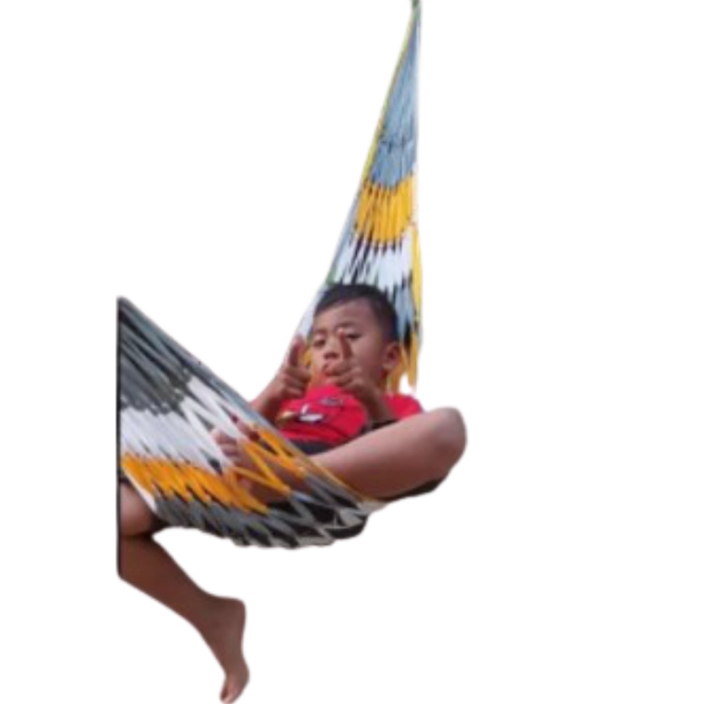 KODE J98C Ayunan Rajut Murah Hamock Ayunan Gantung Tali