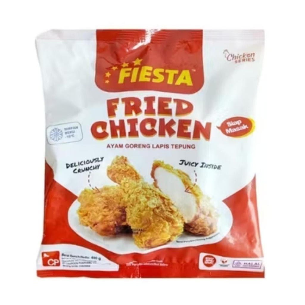 

Fiesta fried chicken 400gr