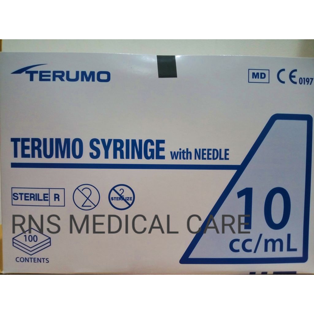 TERUMO SYRINGE 10CC/Spuit 10ml Terumo/Alat Suntik 10ml