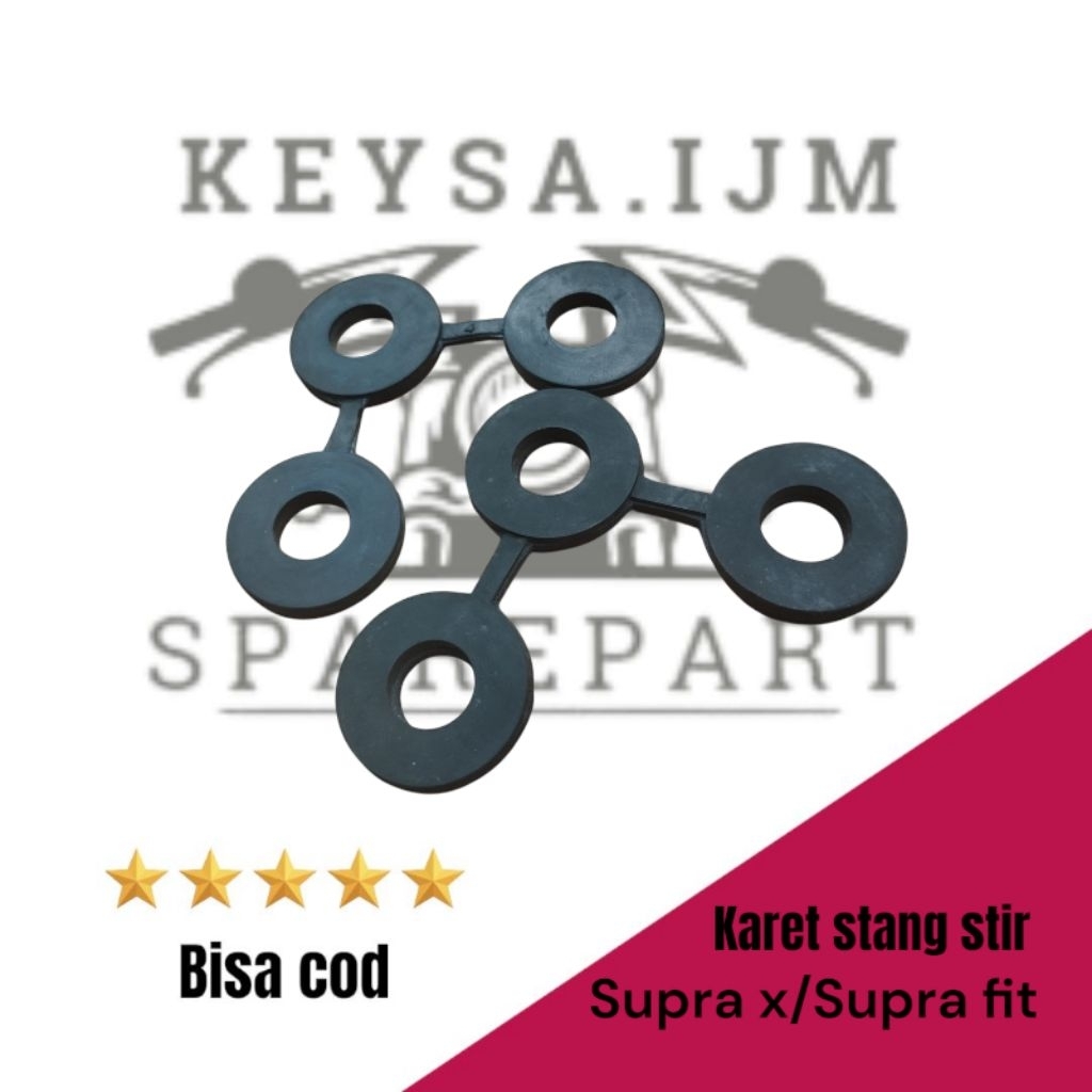 karet ban jalan stang setir karet stang stir Supra X Supra fit KEV