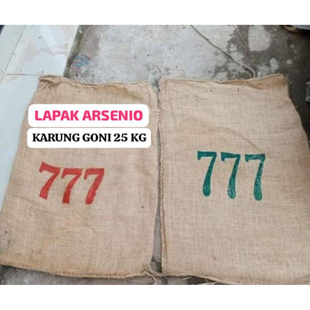 Karung Goni 25kg Bekas