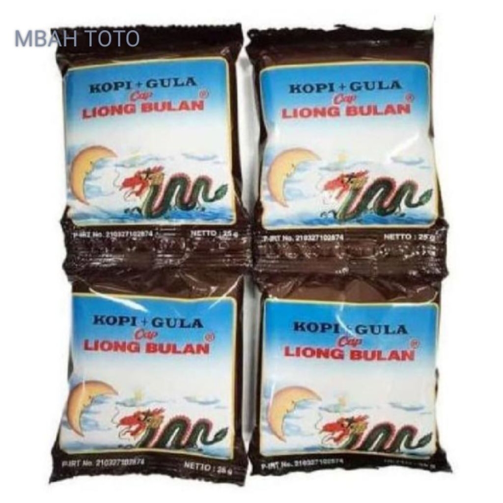 

Kopi Bogor Liong Bulan renceng isi 10 sachet