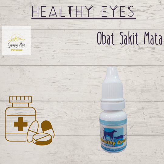 [OBAT KUCING] HEALTHY EYES - TETES MATA KUCING