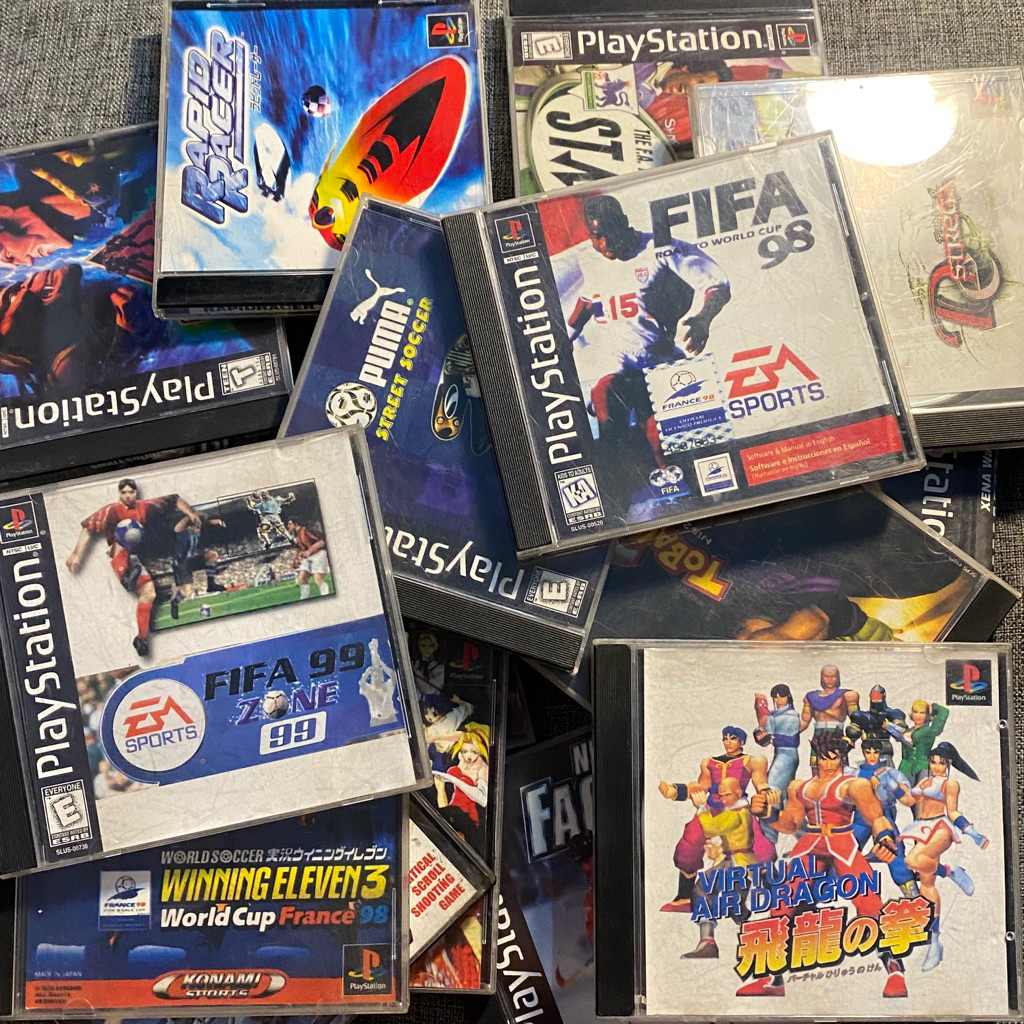 kaset cd ps1 ori second