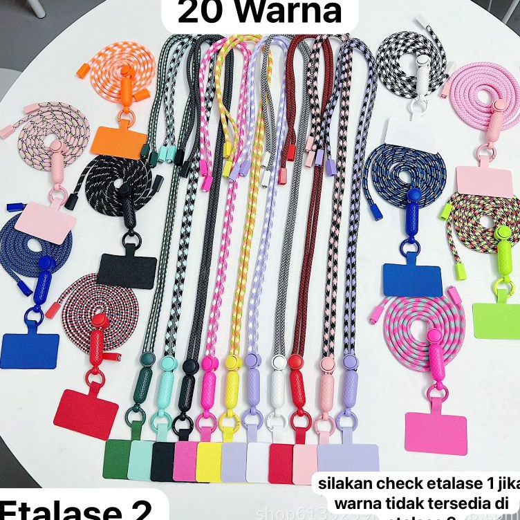 

Recomend LANYARD TALI NAGITA BATIK BISA PANJANG PENDEK UNIVERSAL flash sale 2WARNA