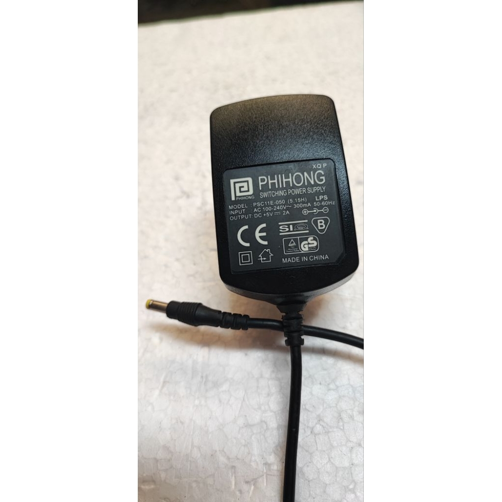 Adaptor PHIHONG 5V 2A Jack kecil 4mm