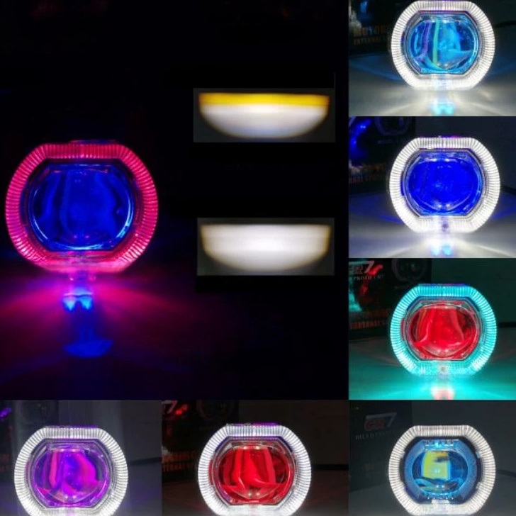 Lampu Ala Ala Biled 25 inch Mini Projie Biled Cut Off Waterproof universal motor dan mobil
