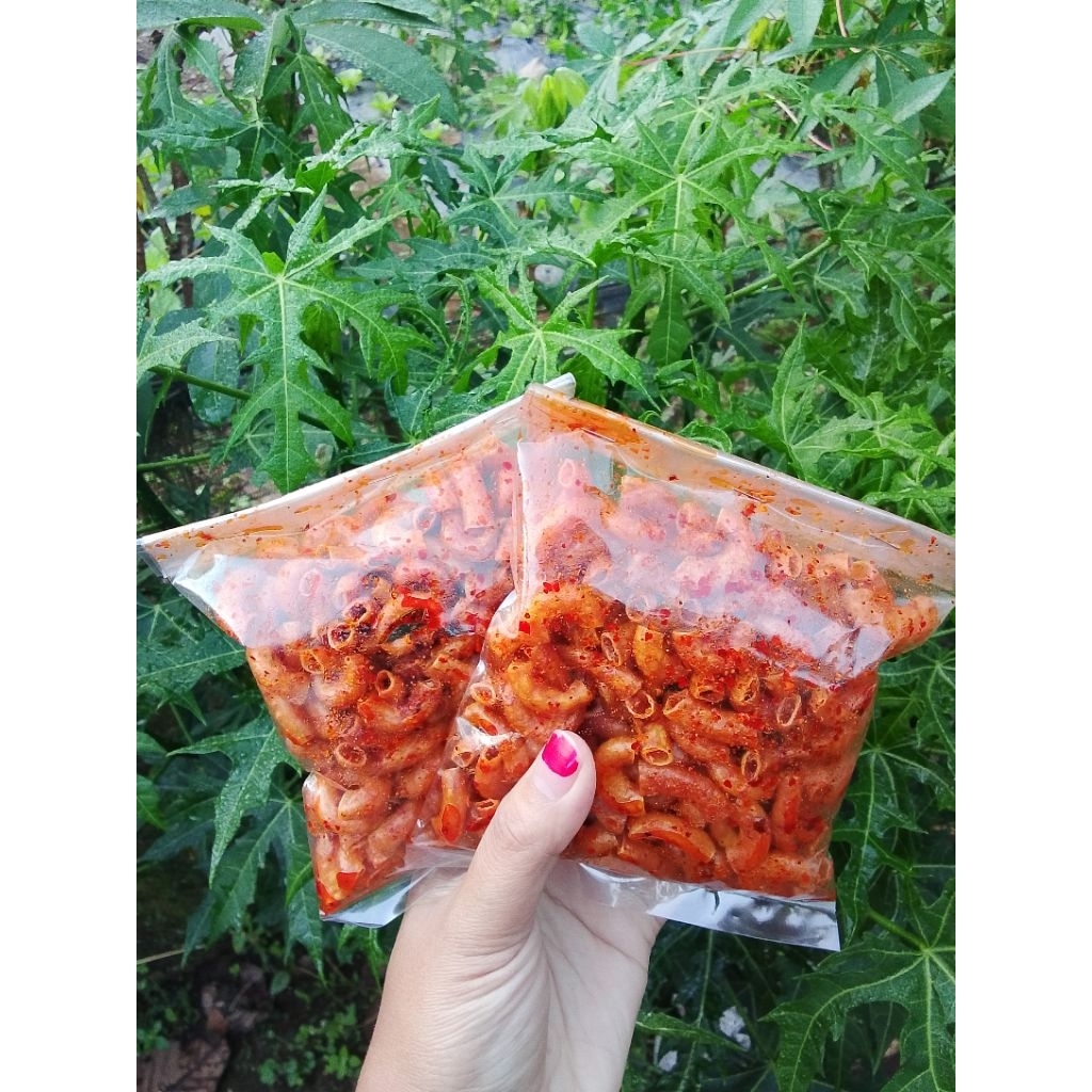 

SS-Snack Makroni renyah pedas daun jeruk 100gram
