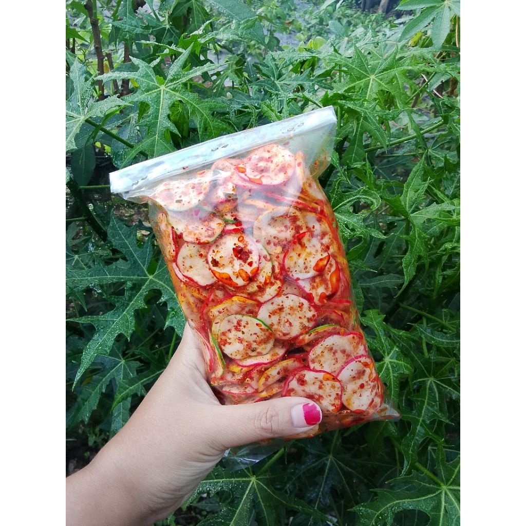 

SS- Snack Sebring / Seblak Kerupuk Kering Pedas Daun Jeruk 250gram