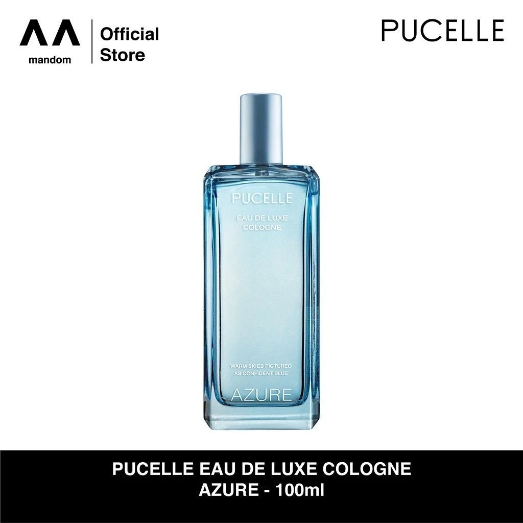 Pucelle Eau de Luxe Cologne Azure 100ml / Pucelle Azure / Pucelle Eau De Luxe / Pucelle 100ml / puce