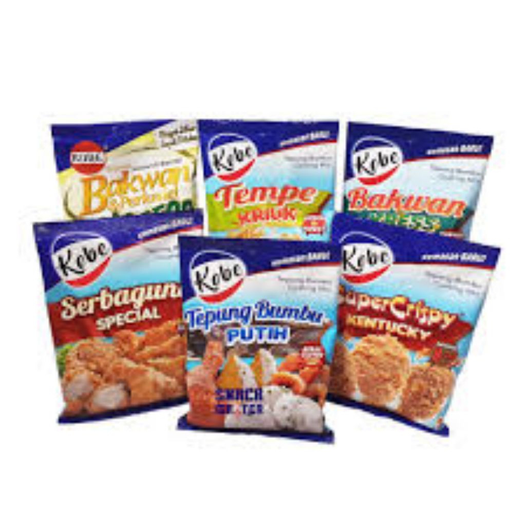 

KOBE TEPUNG 70GR (ISI 10 PCS)