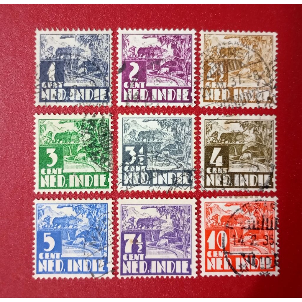 

PRANGKO NED INDIE SERI KERBAU 1934 - 1937