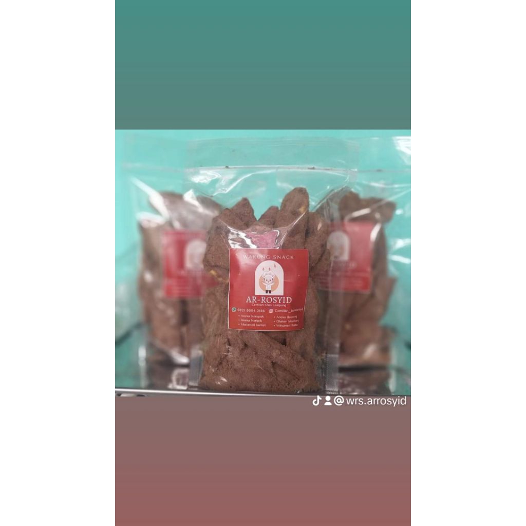 

keripik pisang coklat 500gram